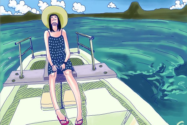 每日心事重重，不如出海溜溜